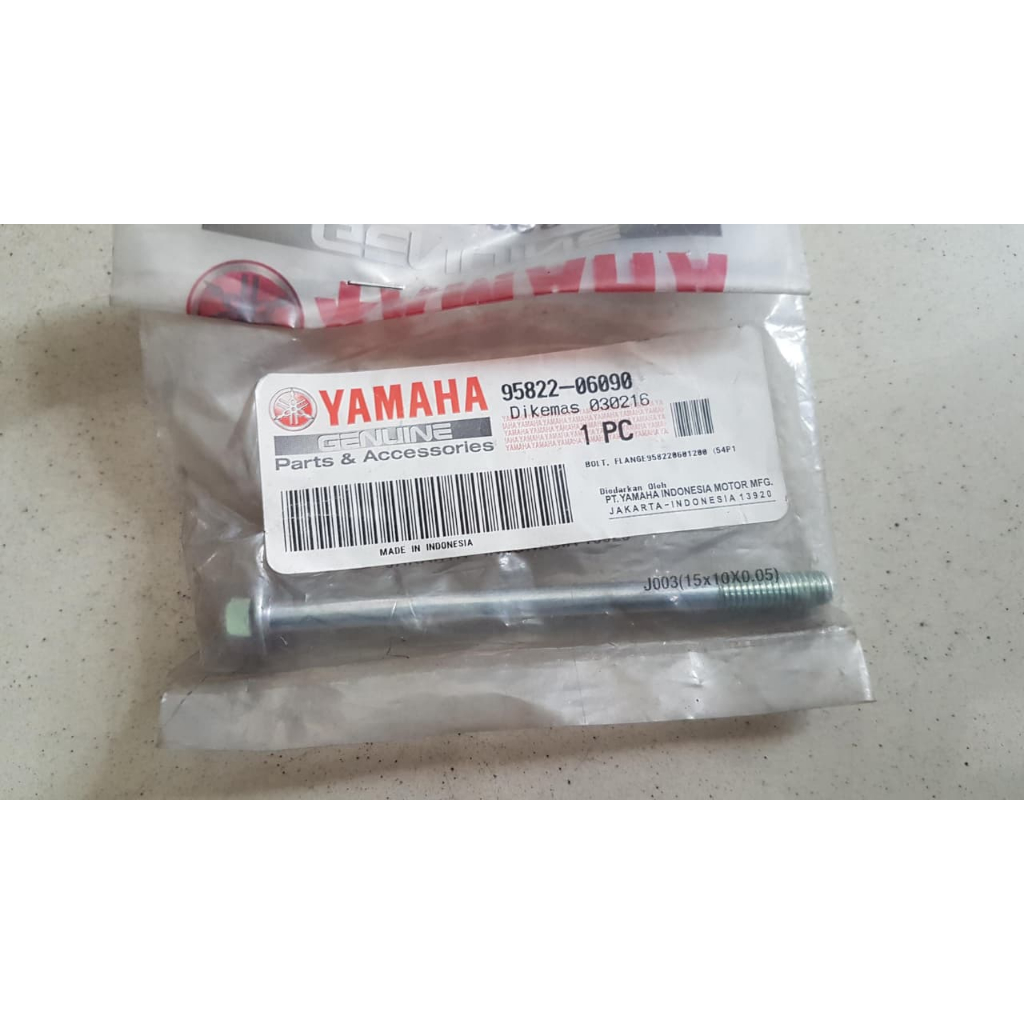 BOLT, FLANGE958220601200 (54P1) MIO J, SOUL GT, FINO FI, X-RIDE, MIO M3 95822-06090