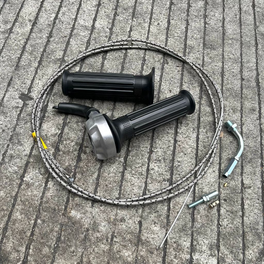 GAS SPONTAN RM MINI THAILAND HANDLE GAS MOTOR SELONGSONG GAS KONTAN SLONSONG + TALI KABEL GAS SERAT 