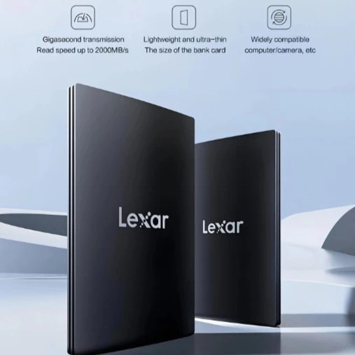 Lexar SL500 SSD External Portable 2TB - 2 TB USB-C 3.2
