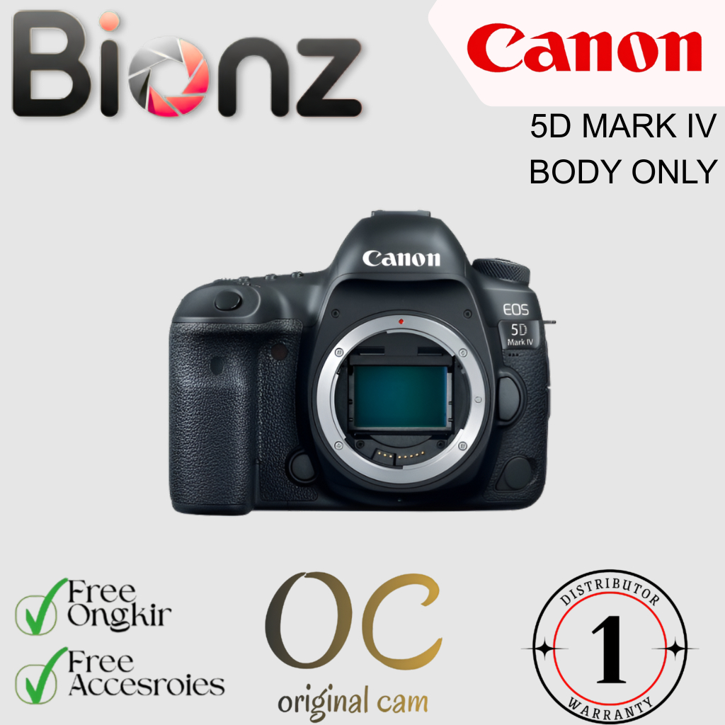 Kamera DSLR Canon EOS 5D Mark IV - Kualitas Profesional untuk Pemotretan yang Tepat