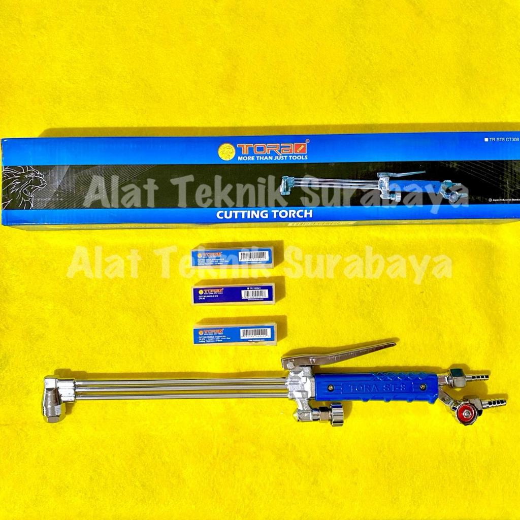 BLANDER LAS TORA + FREE CUTTING TIP NO 1 , 2 , 3 CT308 CUTTING TORCH STANG TANG LAS ST8 BLENDER POTO