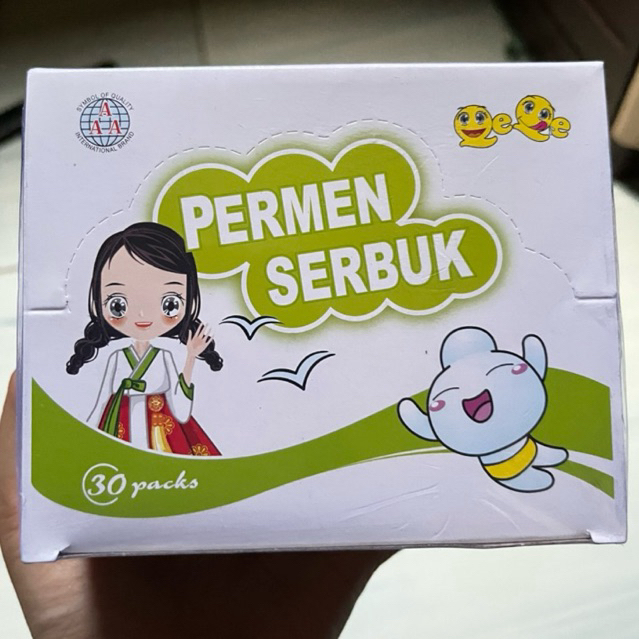 QEQE Permen Serbuk 30pcs