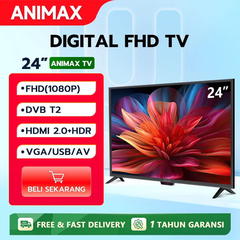 Animax Led Digital TV 24 Inch 25 Inch 27 Inch 30 Inch TV LED Digital Inch TV Led 24 Inch