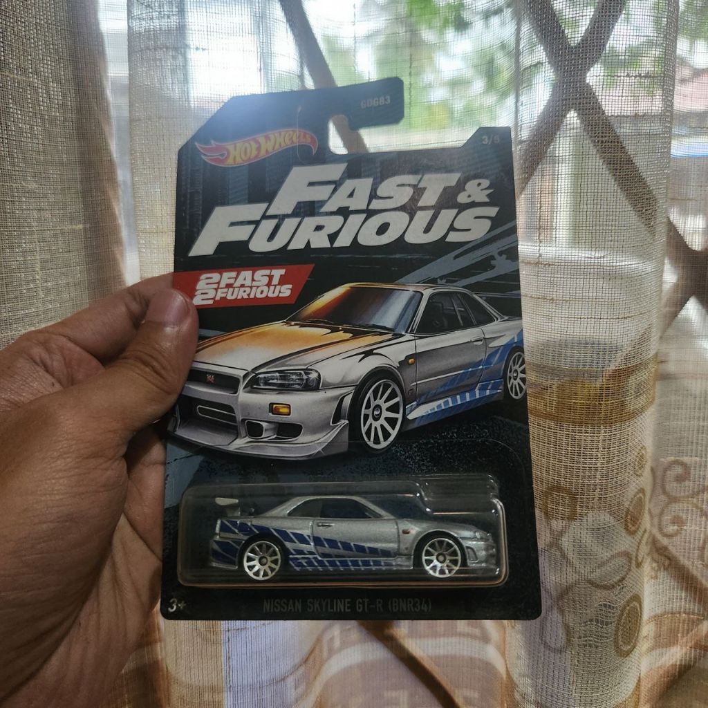 Hot Wheels Nissan Skyline R34 fast & furious