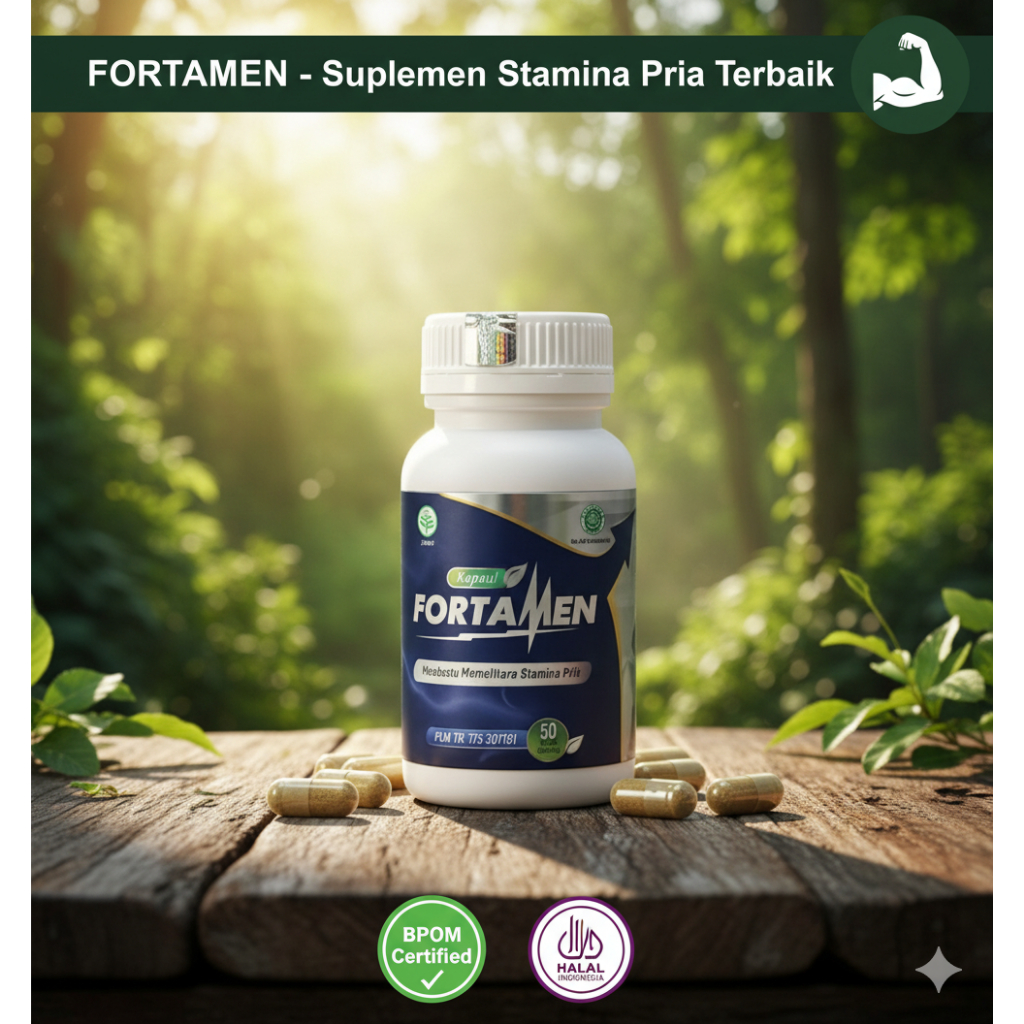 Fortamen obat herbal stamina suplemen pria