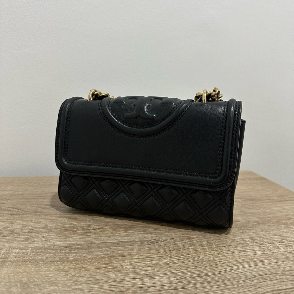 Preloved Tas Tory Burch TB Small Fleming Convertible Bag