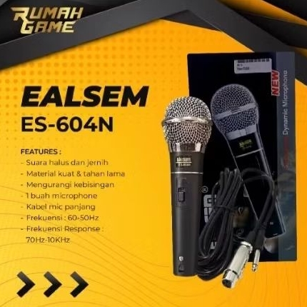 MICROPHONE EALSEM ES-604N