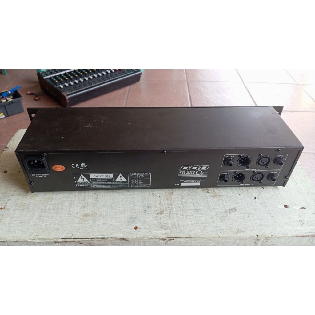Equalizer Equaliser EQ DOD SR 231 QX bekas