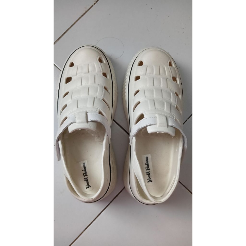Sepatu Sandal Wanita Wedges 6cm Bahan Eva Size 40-41