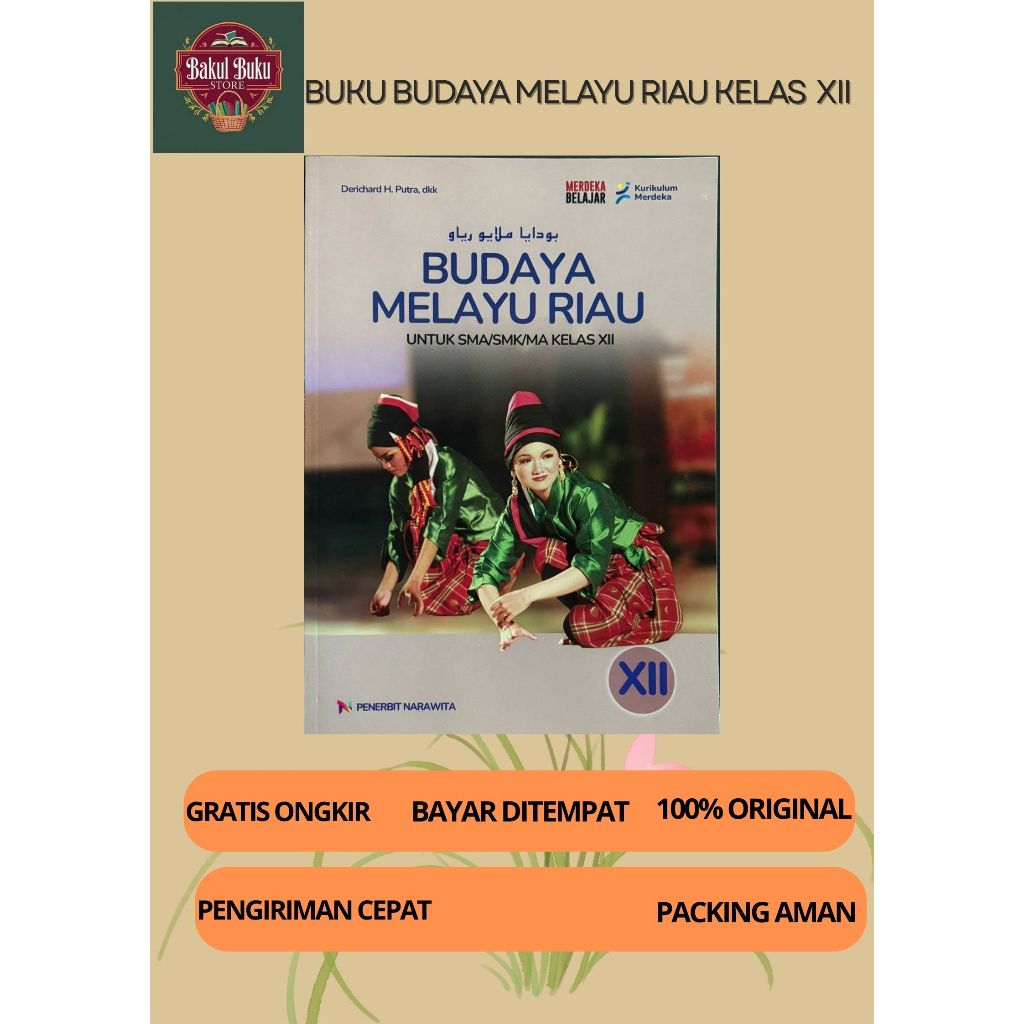 BUKU PAKET BUDAYA MELAYU RIAU KELAS XII