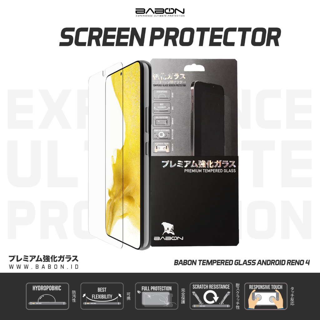 Babon Tempered Glass Android Oppo Reno 4 / Reno 4Se