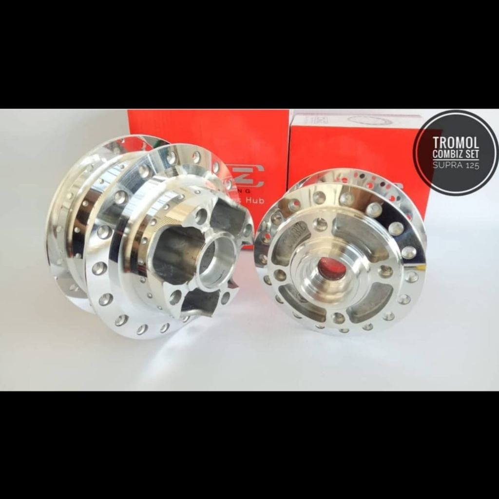 Tromol Honda Blade New dan Supra X 125 1 Set Depan Belakang Cakram