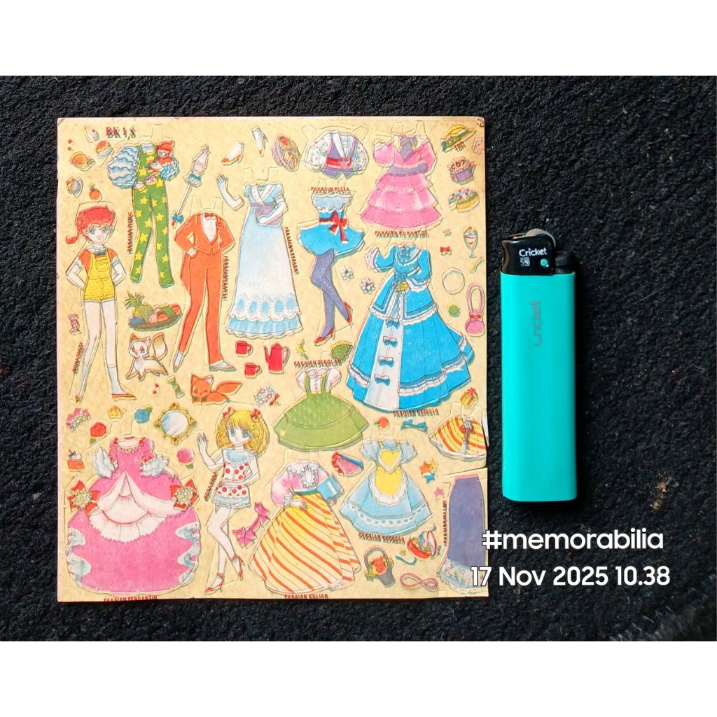 Koleksi Mainan Bongkar Pasang Anak Perempuan Jaman Dulu