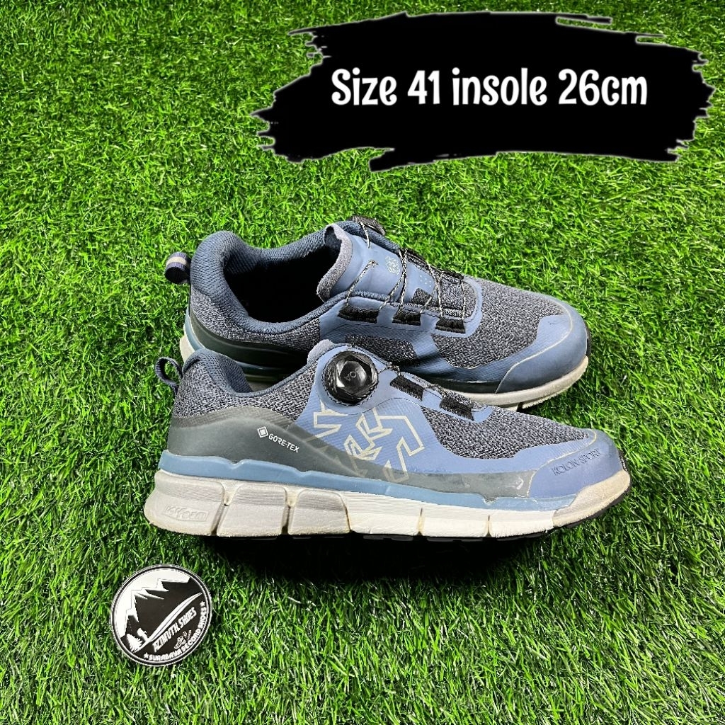 Sepatu Outdoor Gunung Hiking Kolon Sport Size 41