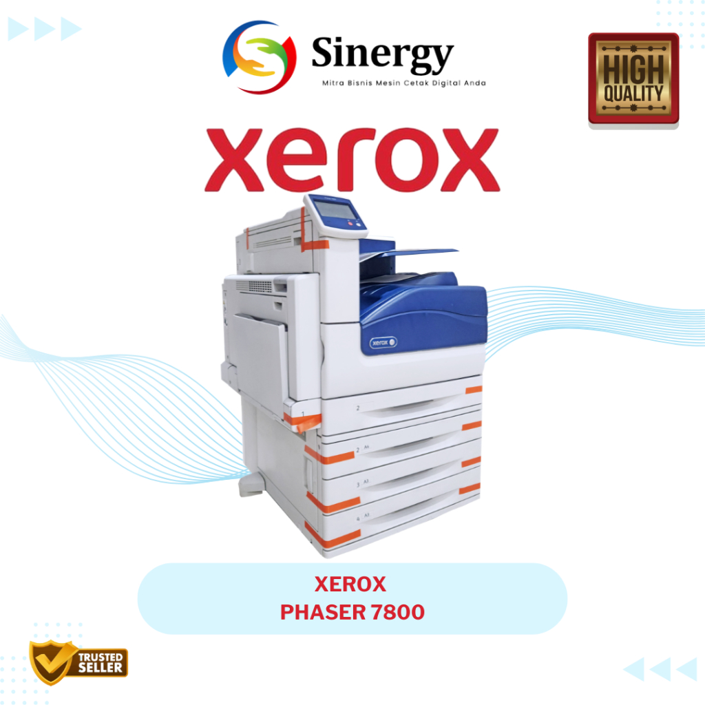 Mesin Cetak A3+ Warna Xerox Phaser 7800 – Cetak Profesional | "LIKE NEW" dari Sinergy