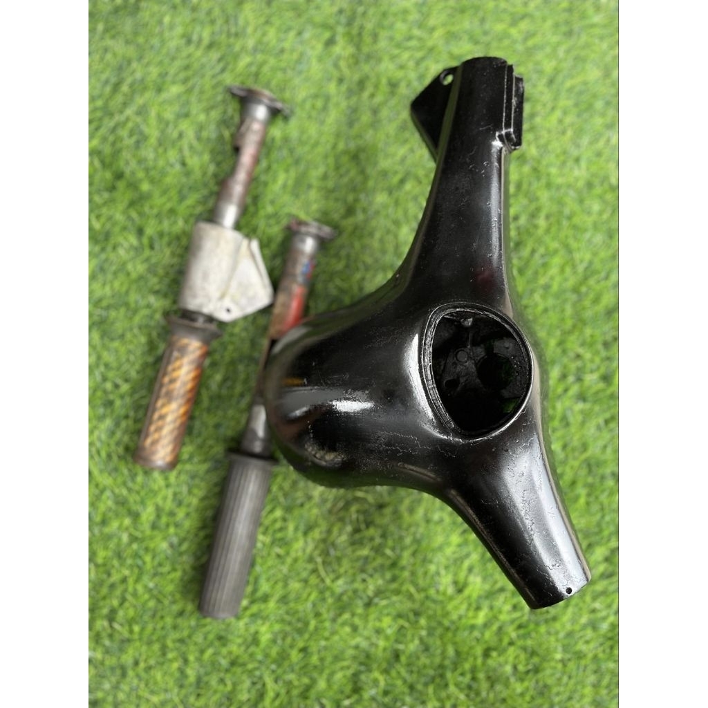 Stang vespa super bulat 66 kode 3D original kode leher aman belum kena las