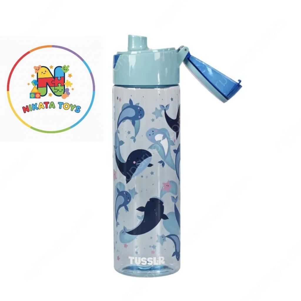 Botol Minum Plastik Whale 750 Ml - Biru