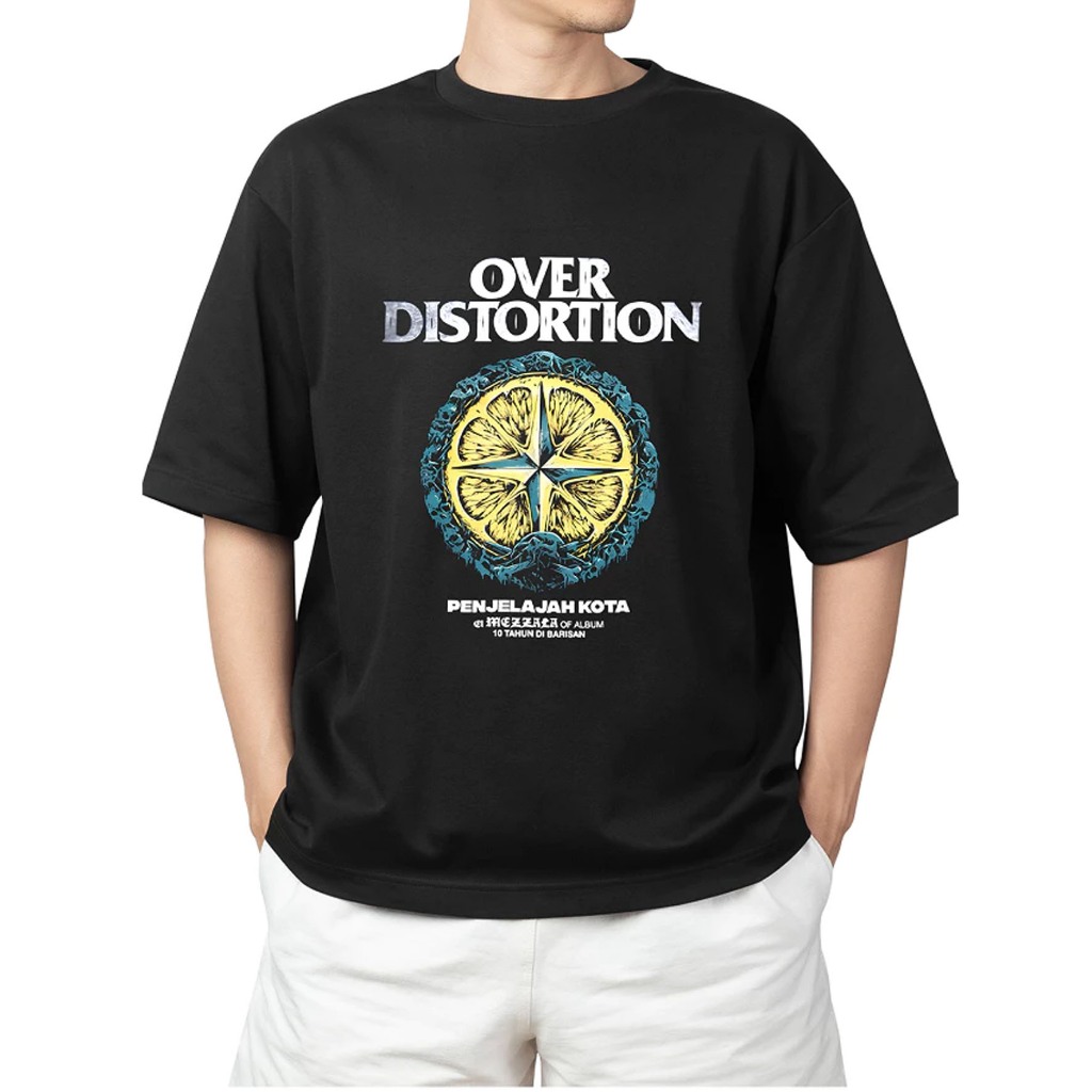 T-Shirt Band OVER DISTORTION / Kaos Over Distortion