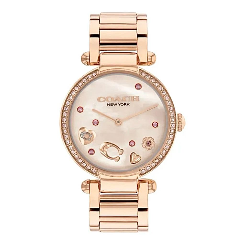 Jam Tangan Wanita Coach Cary Rosegold Ladies Watches