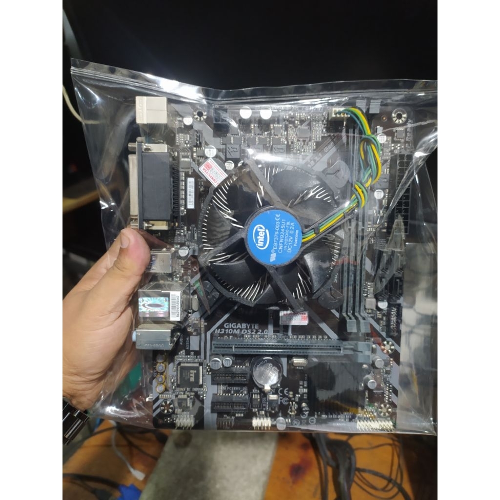 Paket i3 8100 Asus/Gigabyte Asrock Dll H310 ddr4