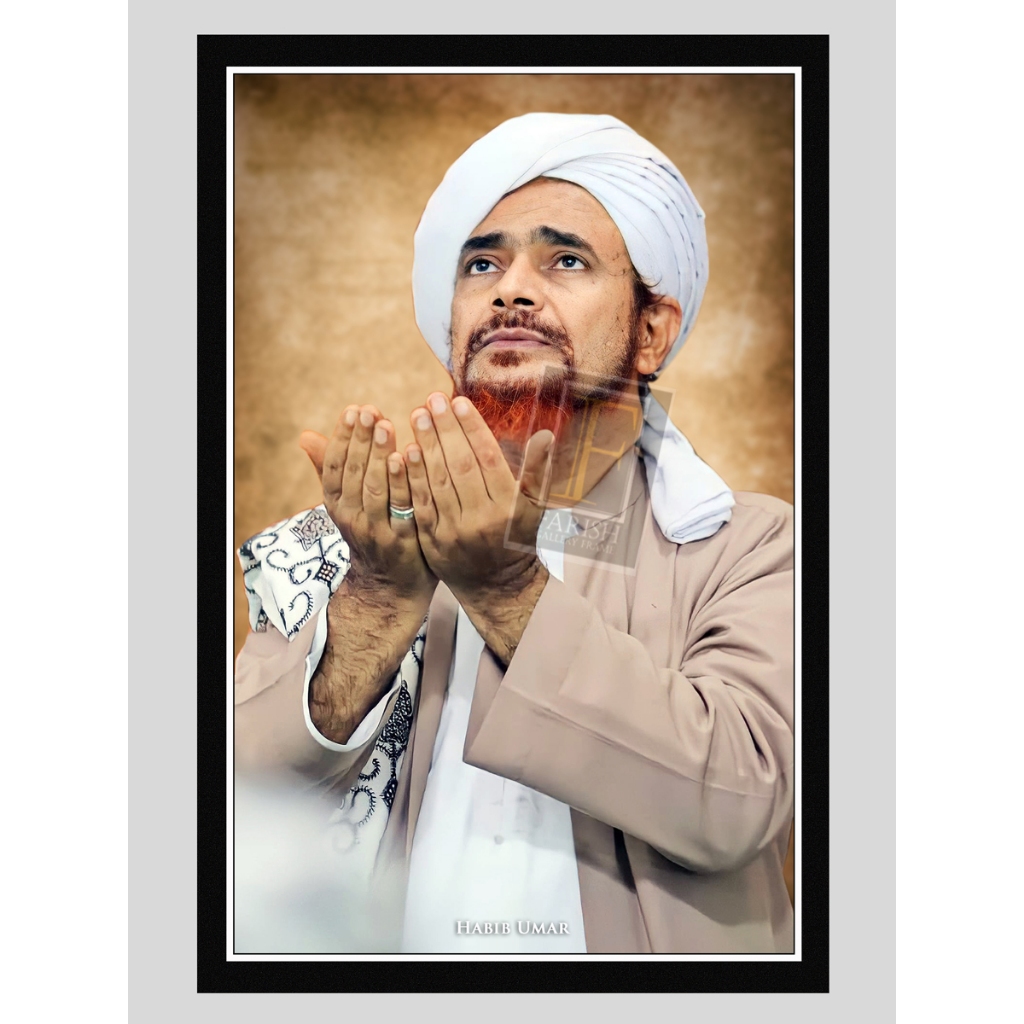 POSTER / FOTO HABIB UMAR ALHAFIDZ  UK. A3+