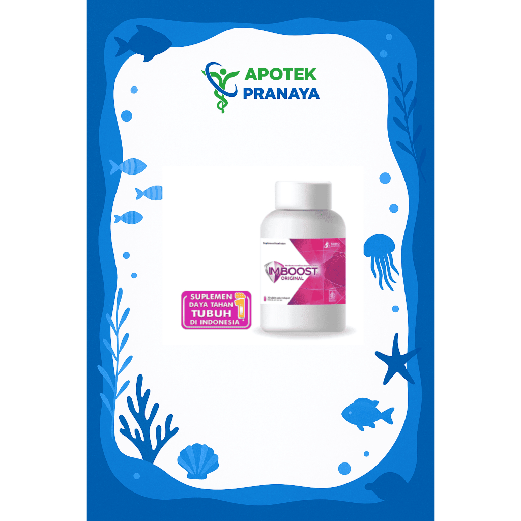 IMBOOST 30 TAB - SUPLEMEN DAYA TAHAN TUBUH / IMBOOST DAYA TAHAN TUBUH