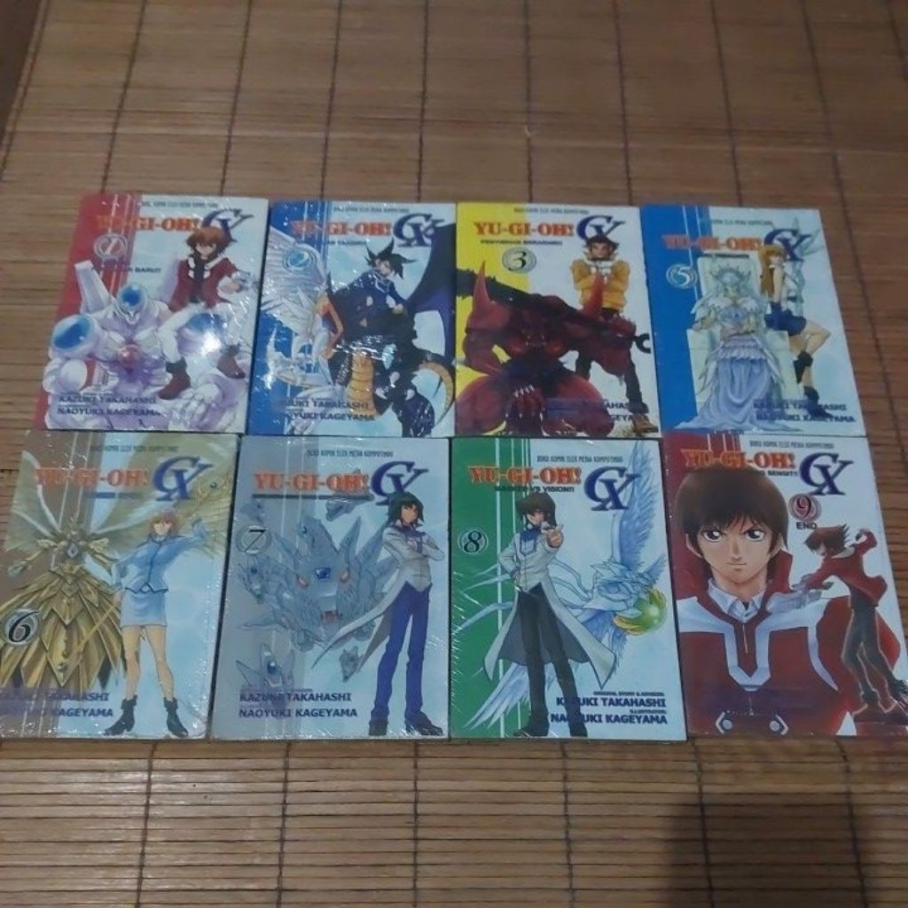 Komik Yu-Gi-Oh GX vol 1-9 TAMAT (Minus vol 4), Komik Segel