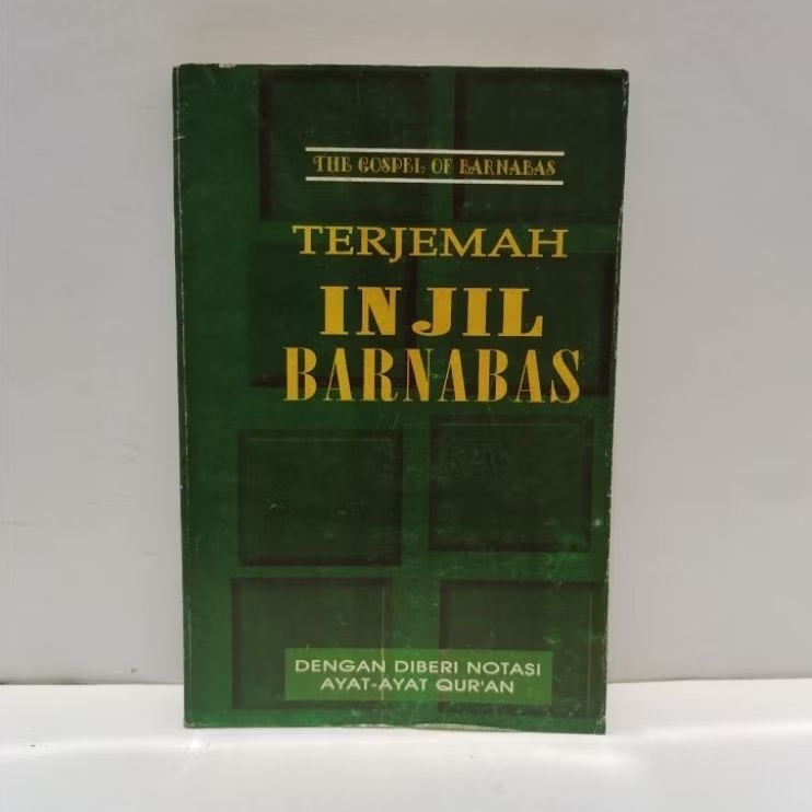 THE GOSPEL OF BARNABAS TERJEMAHAN INJIL BARNABAS TAHUN 1996