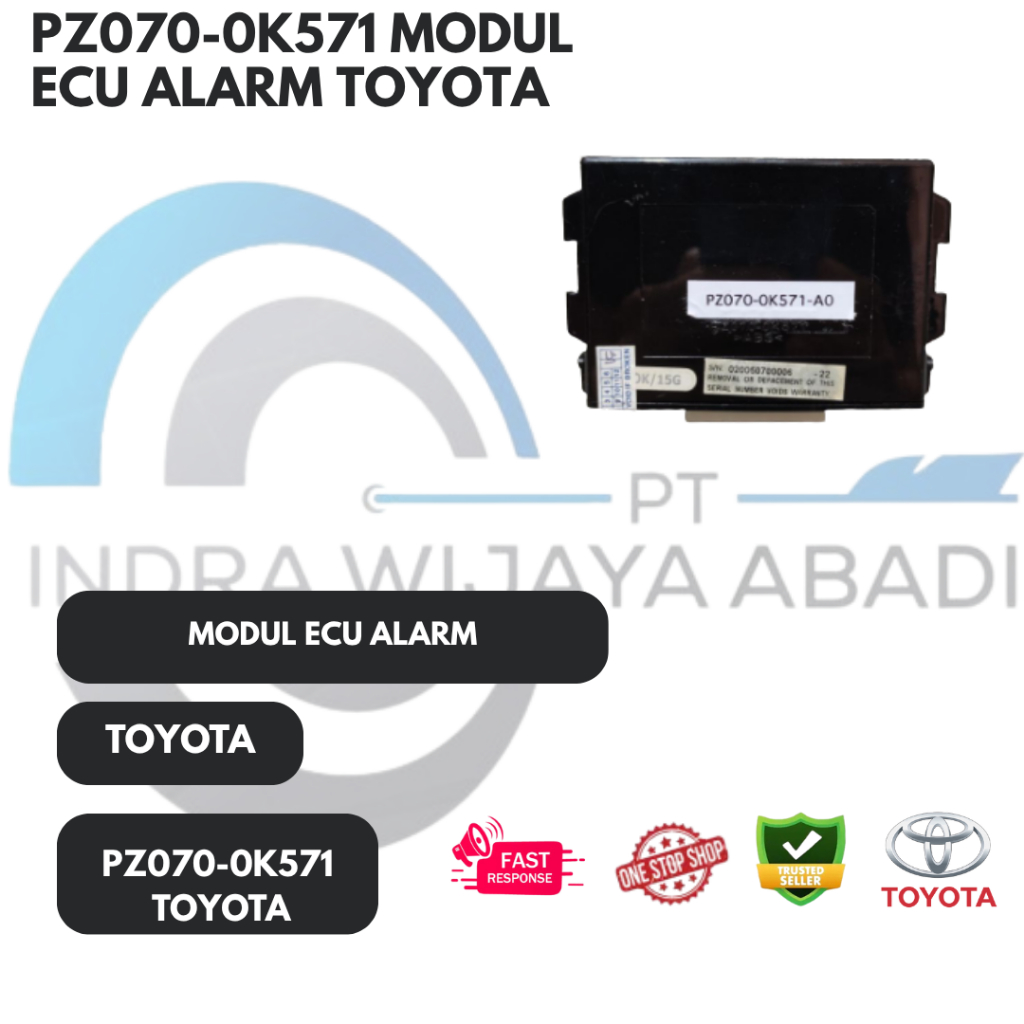 PZ070-0K571 MODUL ECU ALARM TOYOTA