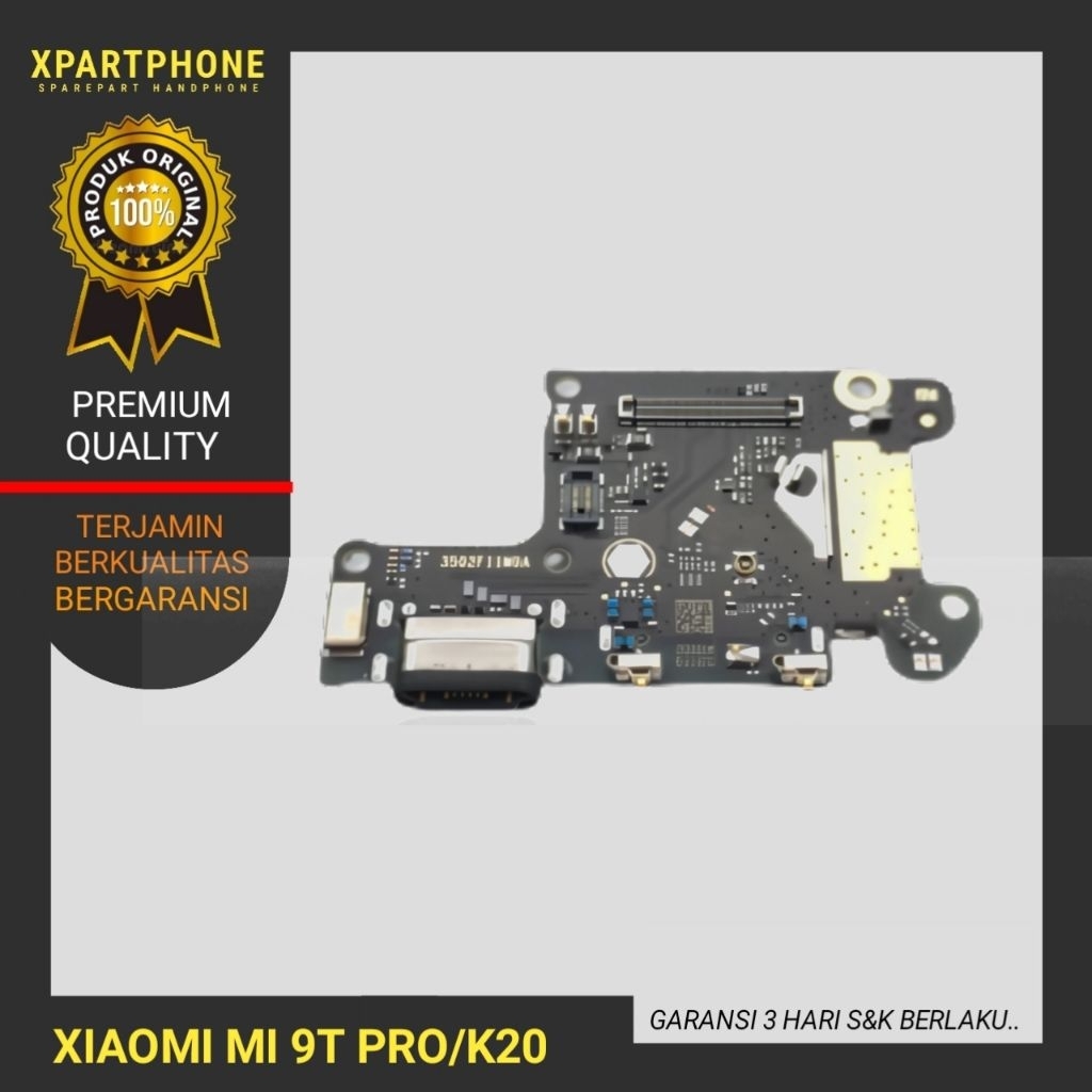 Board Papan Cas Conector Charger Xiaomi Redmi Mi 9T Pro/K20