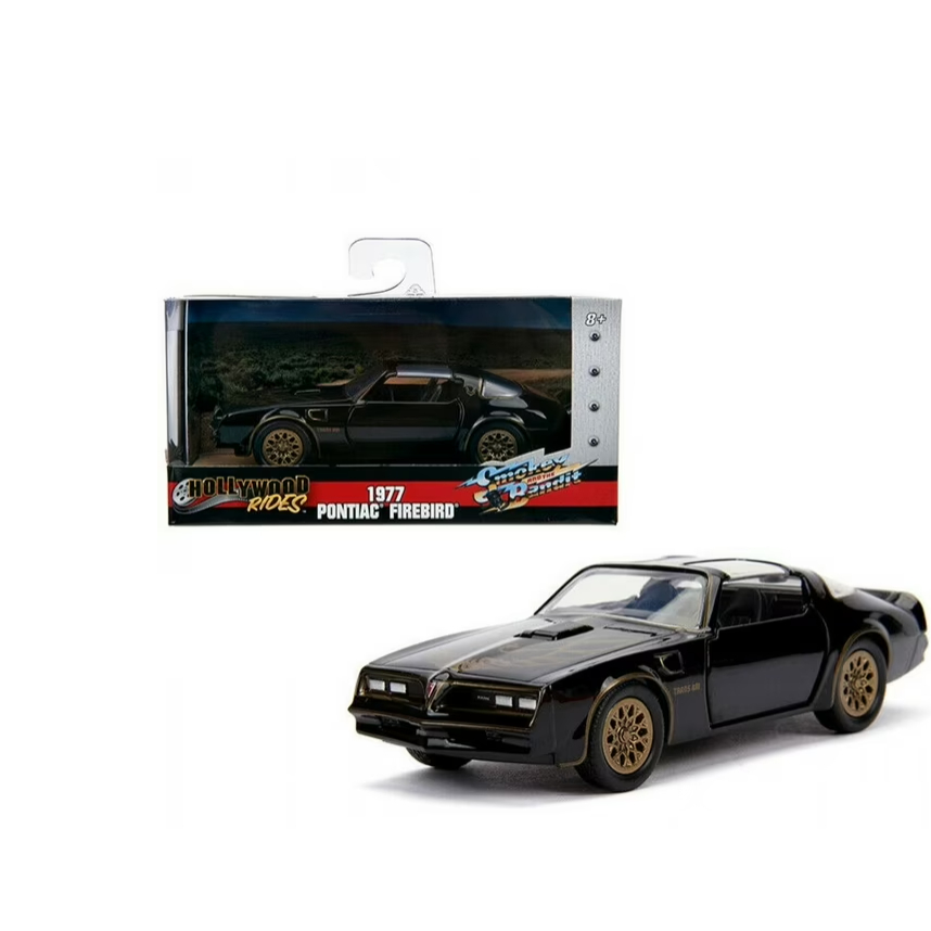 1977 Pontiac Firebird Black "Smokey and the Bandit" (1977) Movie "Hollywood Rides" Series 1/32 Dieca