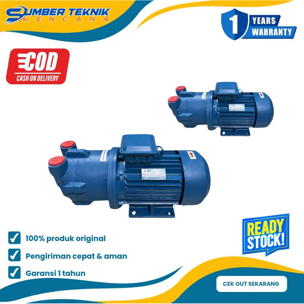 Liquid Ring Vacuum Pump Kenflo CDF 2202 4Kw 5,5HP 380V