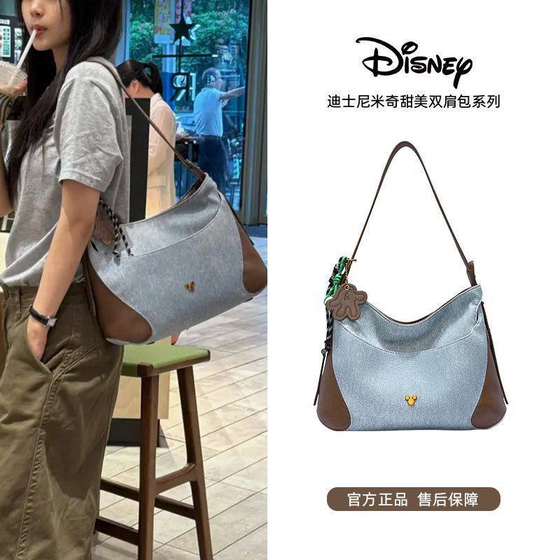 Tas Wanita Disney Mickey – Tas Bahu Hobo Bag Model Korea Kekinian x Mira DSN-S004