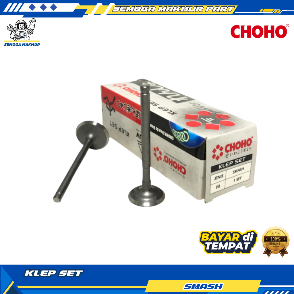 KLEP SET SMASH PNP SMASH NEW CHOHO