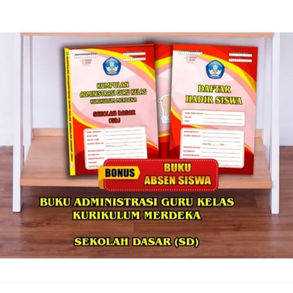 Buku administrasi guru kelas SD