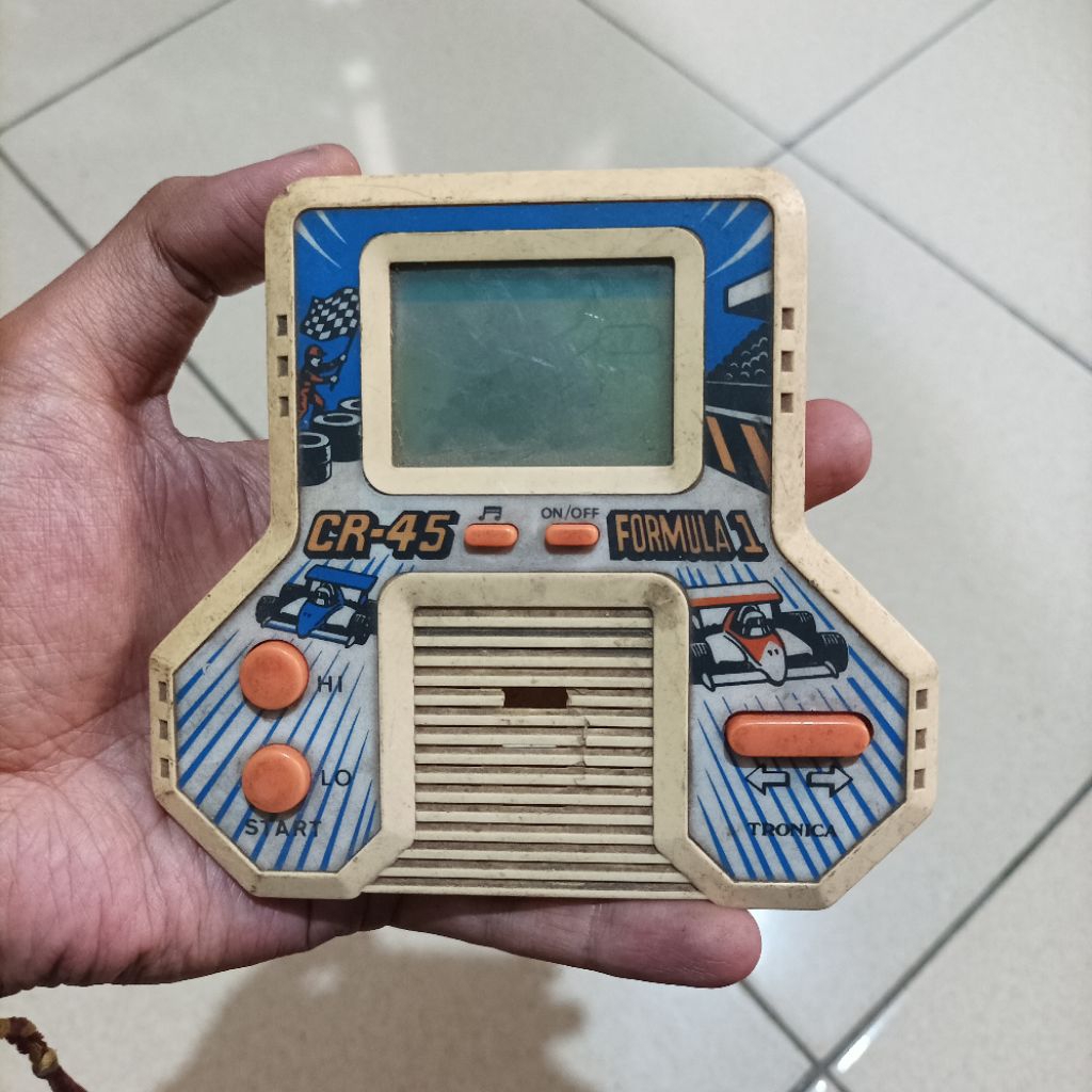 Vintage Original Tronica Game Watch Formula 1