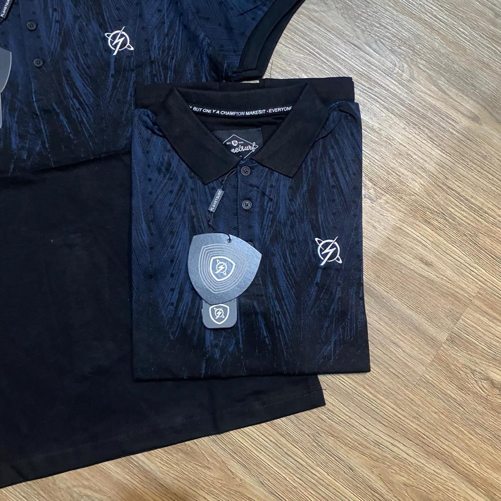 POLOSHIRT KEMEJA PLANET SURF PRIA PREMIUM HIGH QUALITY / KAOS KERAH PLANET SURF LENGAN PENDEK / BAJU