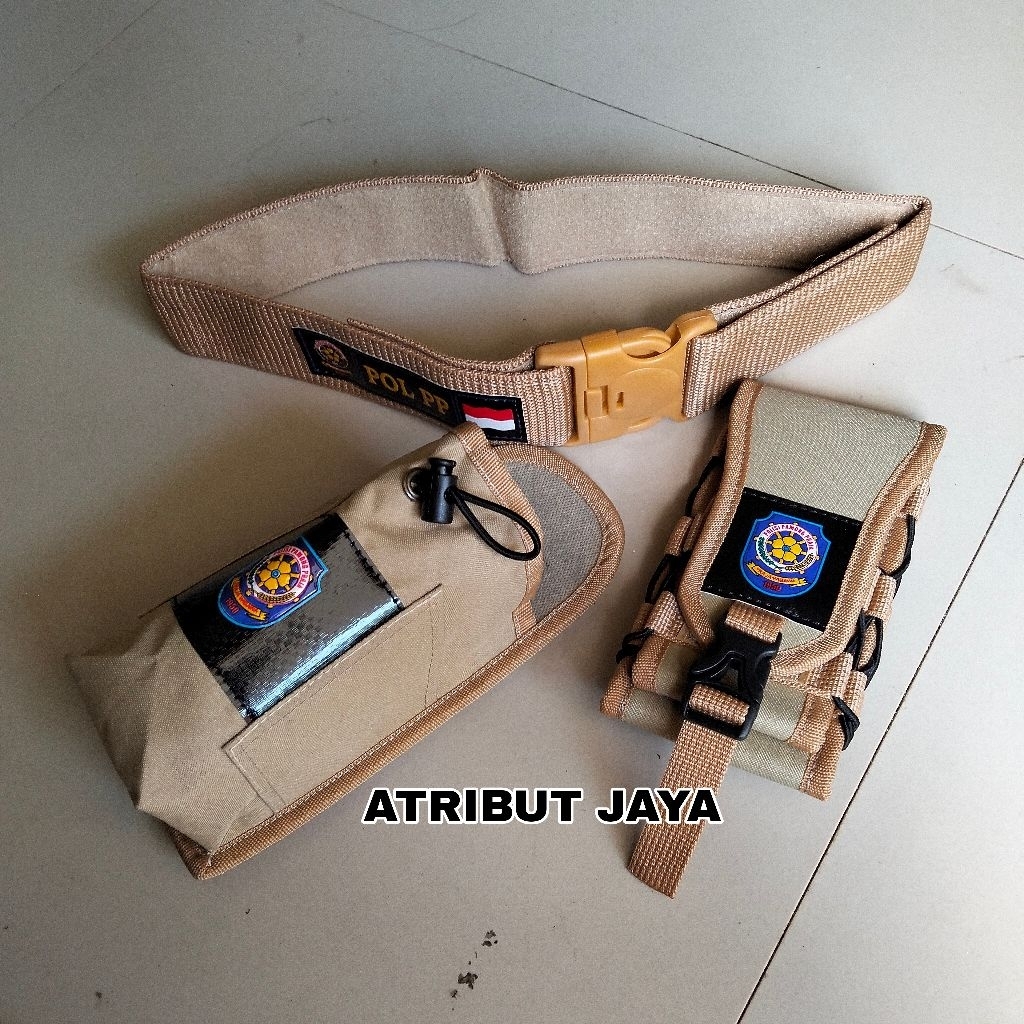 kopel pol PP cream dan sarung hp tactical