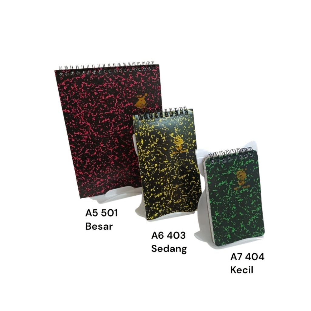 Notes Spiral A7/ A6/ A5 Koala / Buku Spiral catatan