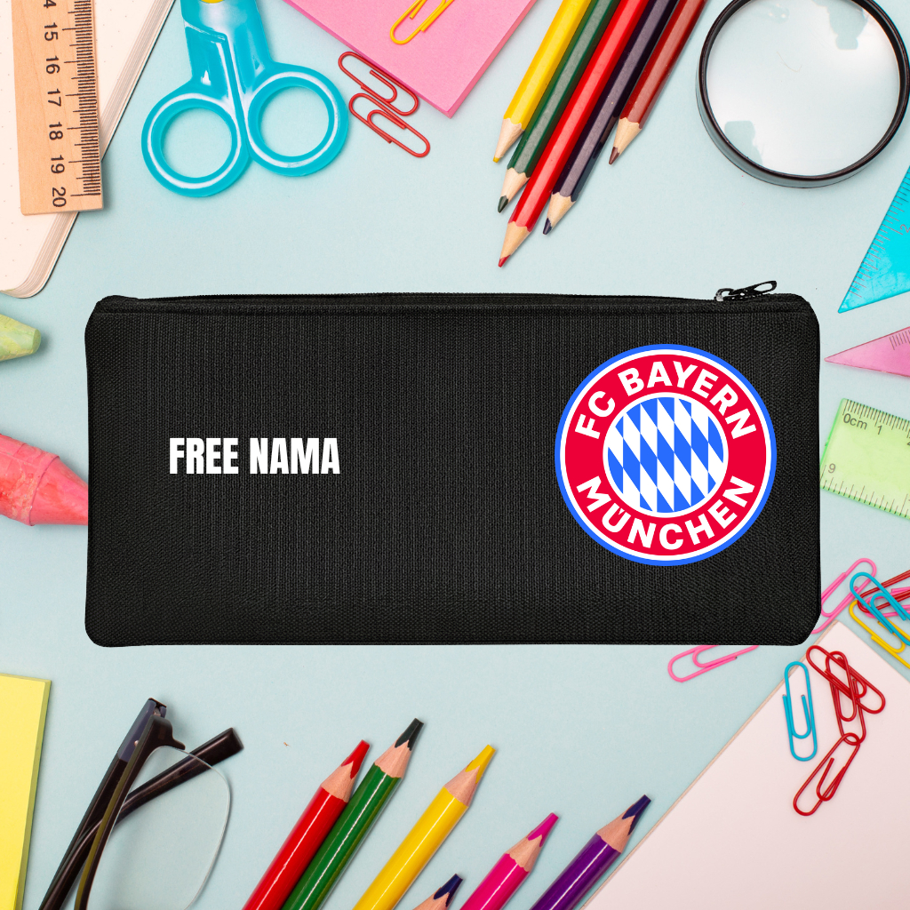 Free Nama Tempat Pensil Anak Laki-Laki Logo Team Sepak Bola Bundesliga 2025 2026