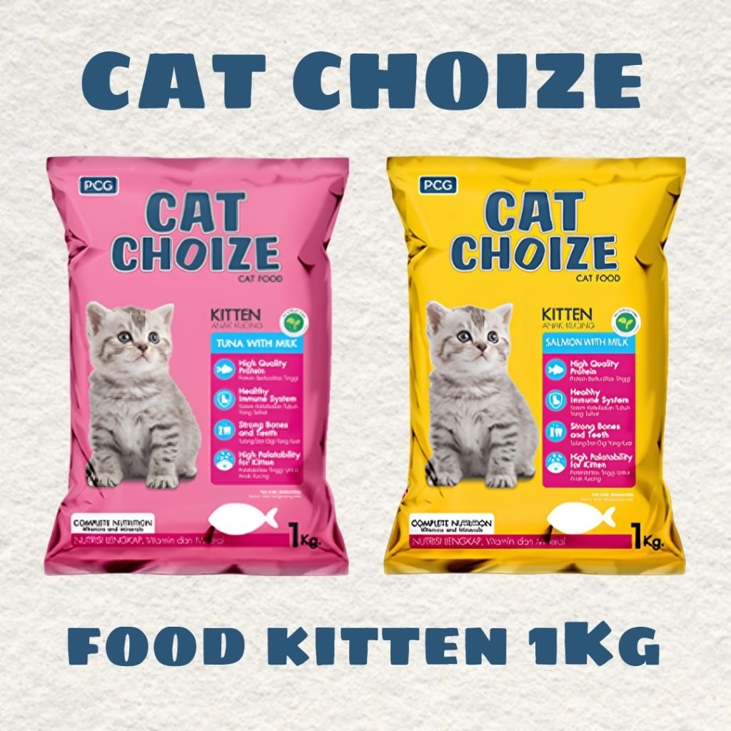 Cat Choice Kitten 1Kg  - Makanan Kucing Cat Choice / Cat Food Kitten