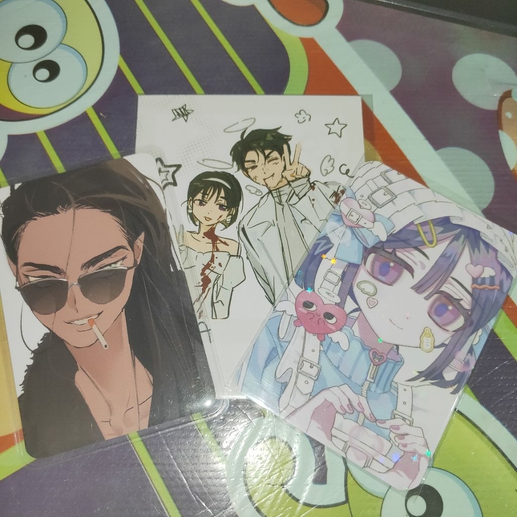 ALNST alien stage fanmerch/official pc postcard shikishi