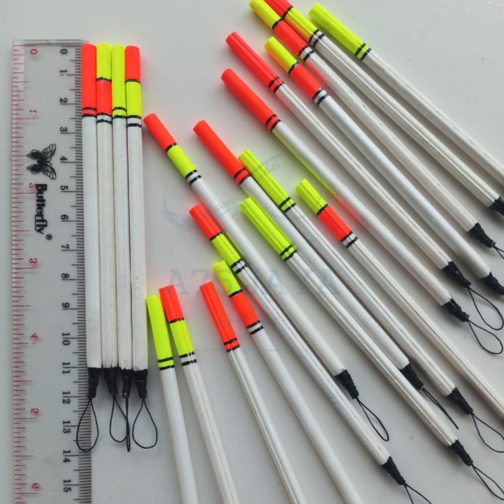 Pelampung Kumbul Bulu Merak Asli Panjang 12 cm