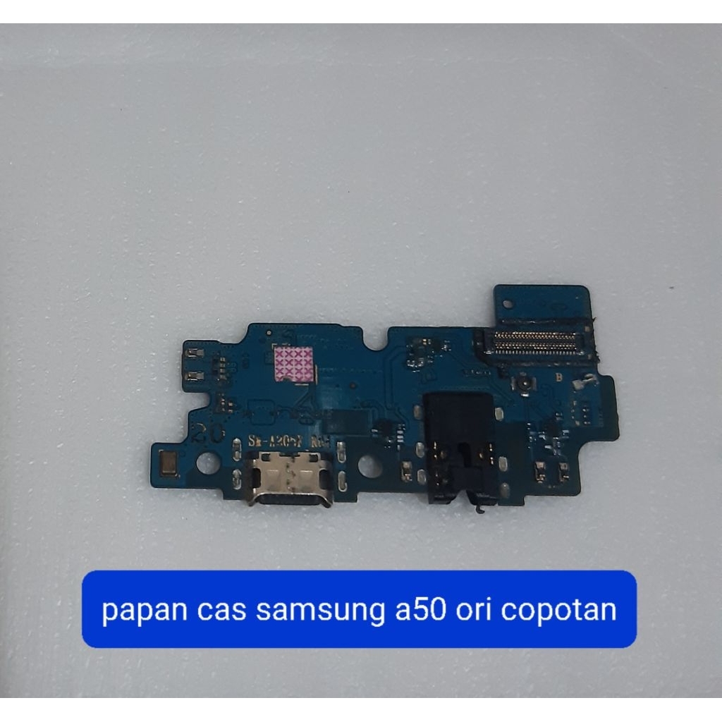 papan cas samsung a50 ori copotan