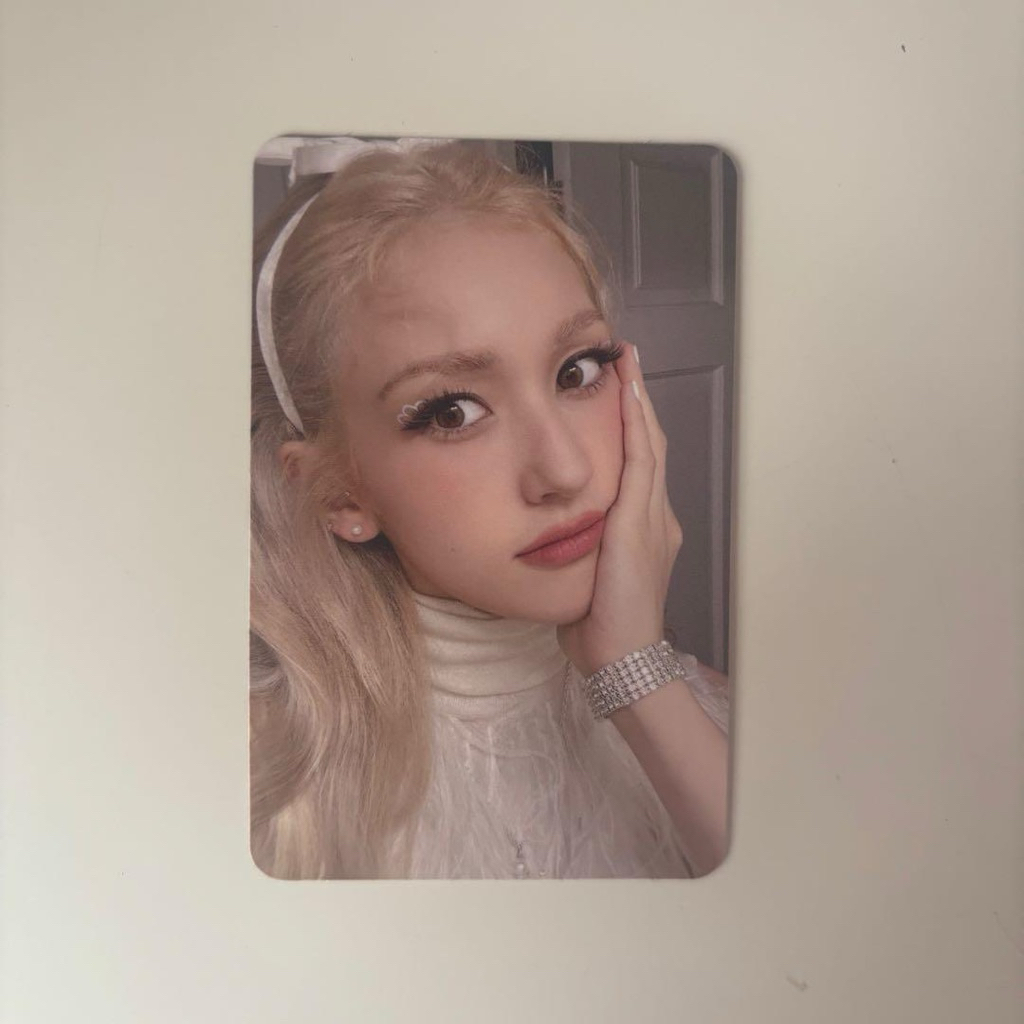 [ READY ] Photocard Official PC Jeon Somi Album XOXO X Pink Ver XO