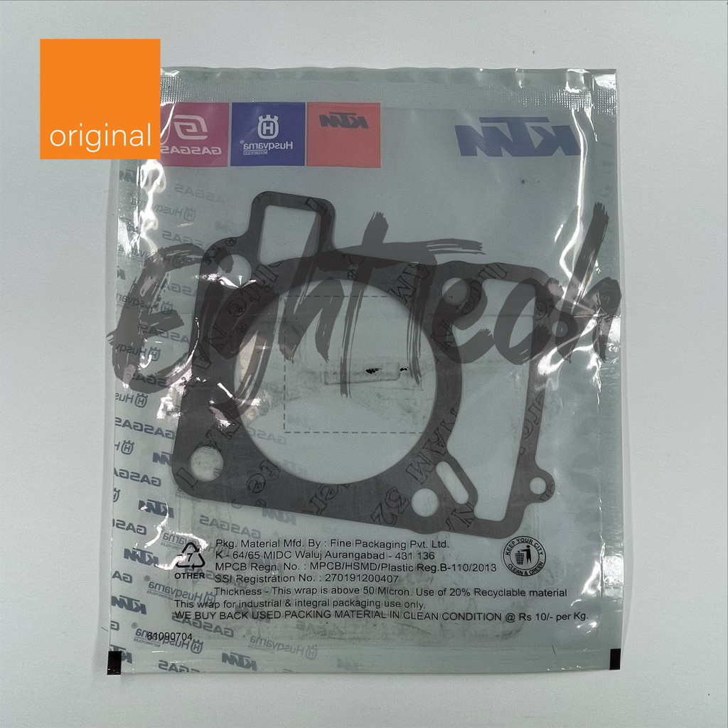 Paking Gasket blok silinder KTM Duke RC 200 KTM New Duke 200 original