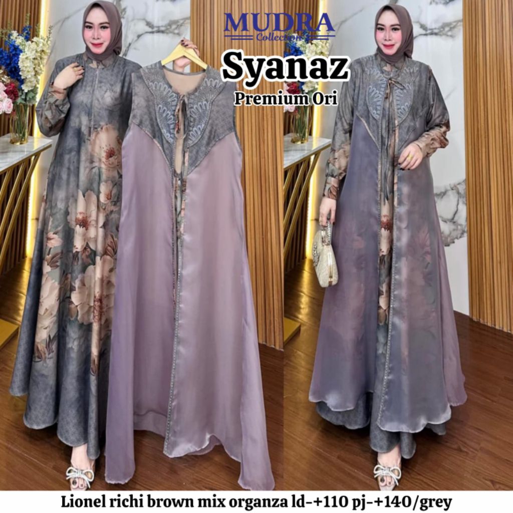 Mudra Hijab / Gamis Terbaru / Gamis Wanita / Gamis Premium / Kamila / Syanaz / Mudra Collection