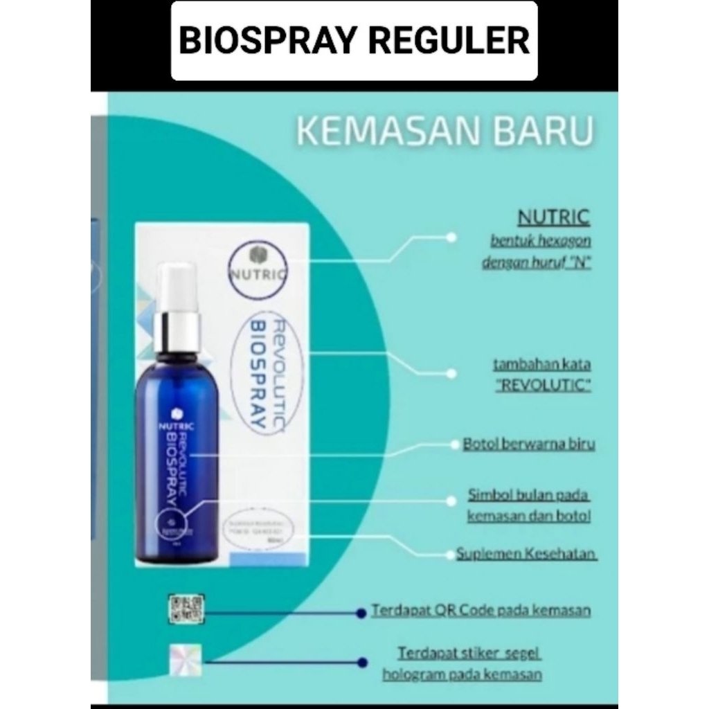 Biospray Nutric Reguler 100% Original