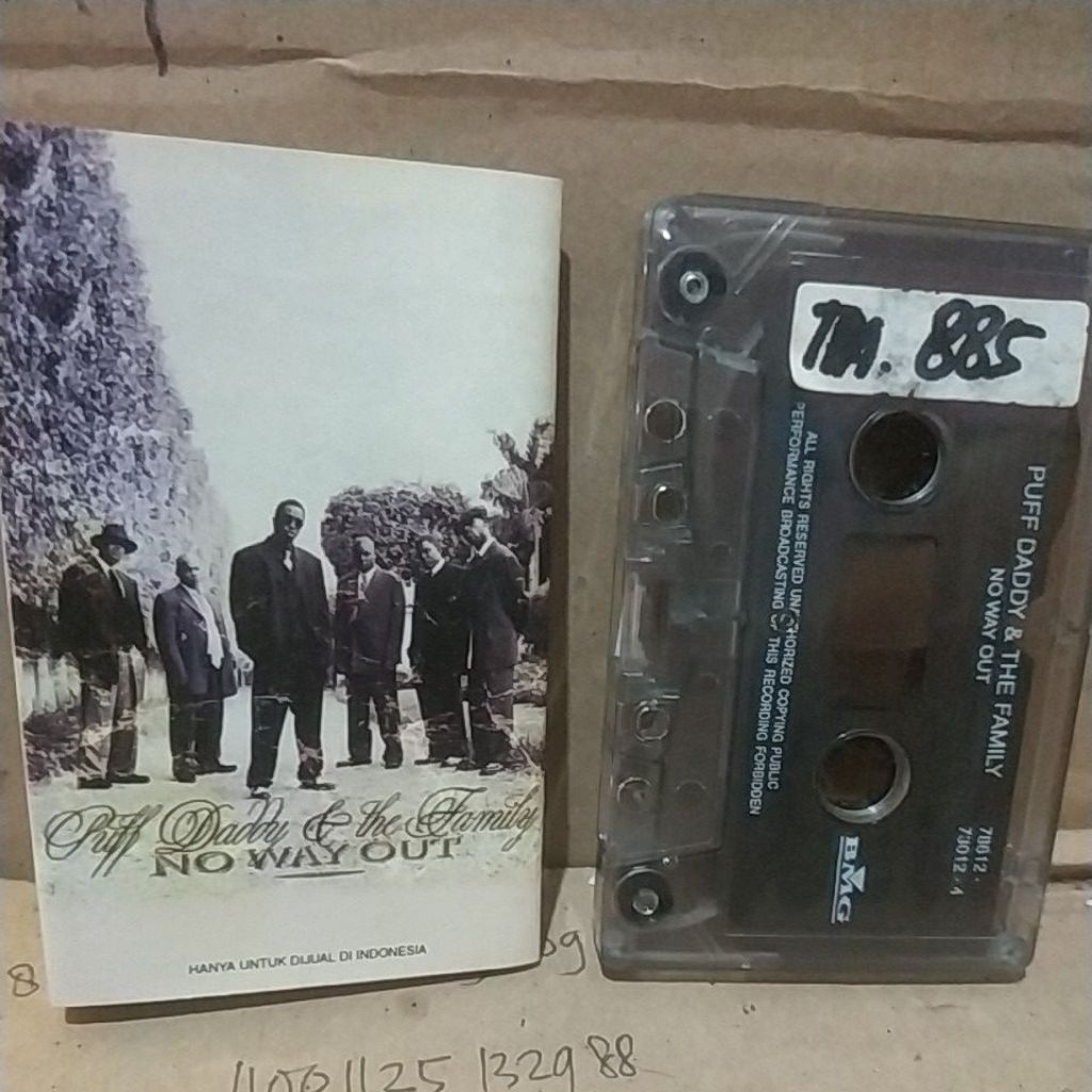 Puff Daddy & The Family Audio Cassette Tape: No way Out
