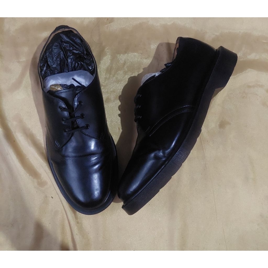 Dr Martens 1461PW Black Smooth Size 46